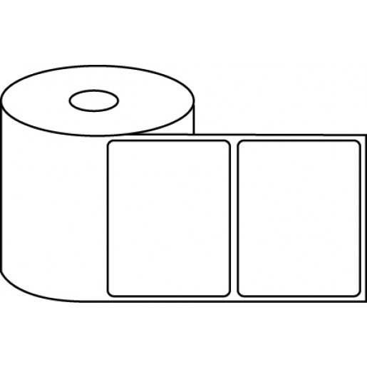 4" x 3" Thermal Label Roll - 1" Core / 4" Outer Diameter