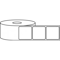 2" x 2" Thermal Label Roll - 1" Core / 4" Outer Diameter